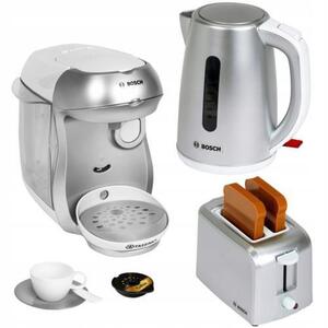 Imagine Set de mic dejun Klein, toaster, expresor de cafea, Argintiu