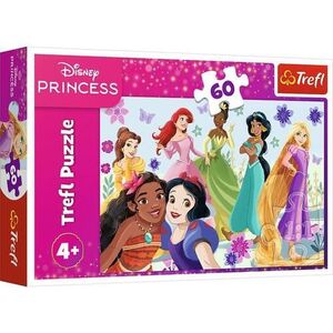 Imagine Puzzle Trefl Printese in actiune, 60 de piese