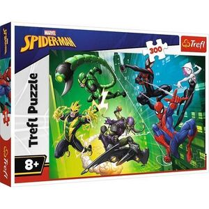 Imagine Puzzle Trefl din 300 piese - In panza lui Spiderman