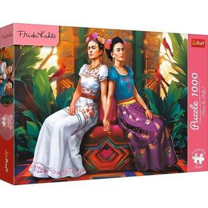 Imagine Puzzle Trefl Premium Plus Frida Kahlo Doua Fete, 1000 de piese