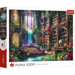 Imagine Puzzle Trefl Biblioteca Magica, 1000 de piese