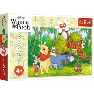 Imagine Puzzle Trefl Disney Winnie The Pooh Miere Delicioasa, 60 de piese