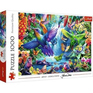 Imagine Puzzle Trefl - Colibri Tropicali, 1000 piese