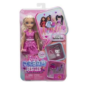 Imagine Papusa Barbie Dream Besties - Malibu, cu accesorii, 29 cm