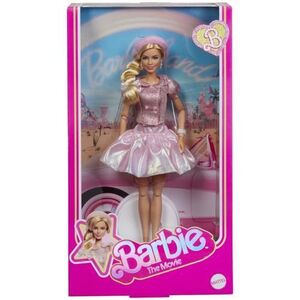 Imagine Papusa Barbie The Movie cu rochie roz