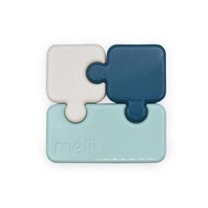 Imagine Recipient hrana bebe MELII Model Puzzle Luxe, 850 ml, Albastru