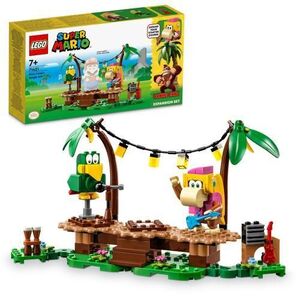 Imagine LEGO® Super Mario - Set de extindere - Concertul lui Dixie Kong in jungla 71421, 174 piese