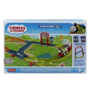 Imagine Set de joaca Thomas & Friends - Push Along, Circuitul de livrari al lui Percy