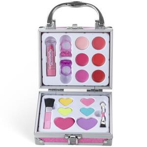 Imagine Set de infrumusetare Martinelia - Super Girl, Trusa de machiaj, cutie metalica