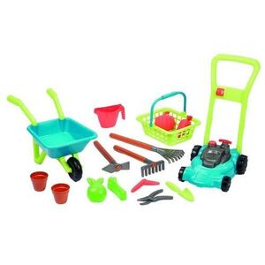Imagine Set jucarii gradinarit, Smoby, Plastic, 16piese, 18luni+, Multicolor