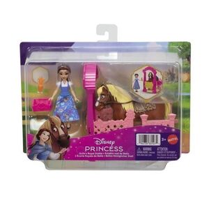 Imagine Set de joaca Mattel Disney Princess Grajdul Regal al lui Belle, figurina și accesorii
