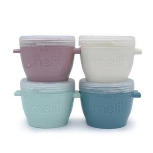 Imagine Set 4 recipiente silicon Melii Luxe, 4x177 ml