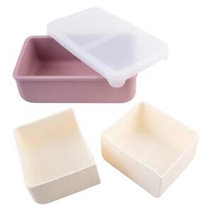 Imagine Cutie pranz Bento Melii, 700ml, 2 compartimente detasabile, silicon