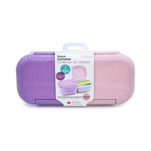 Imagine Cutie Snack cu 2 compartimente Melii, 18.5x8.5x6.5cm