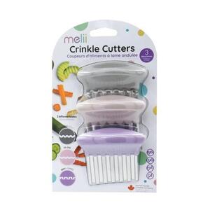 Imagine Set 3 cutite pentru gustari Melii, plastic