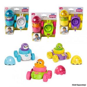 Imagine Masinute de curse cu oua colorate TOMY T73088