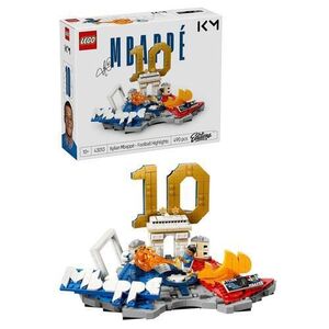Imagine LEGO® Editions - Kylian Mbappé – Momente importante din fotbal 43013, 490 piese