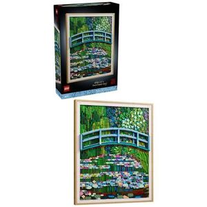 Imagine LEGO® Art - Claude Monet – Pod peste lac cu nuferi 31220, 3179 piese