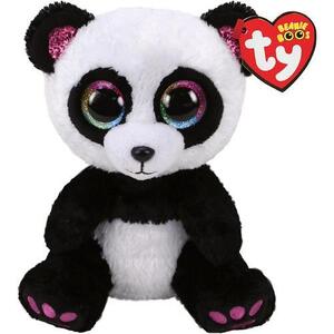 Imagine Jucarie de plus TY - Beanie Boos Paris Ursuletul Panda Unicorn, 15 cm