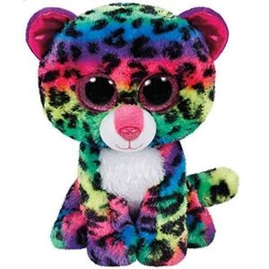 Imagine Jucarie de plus TY Plus Dotty Leopardul, 15cm
