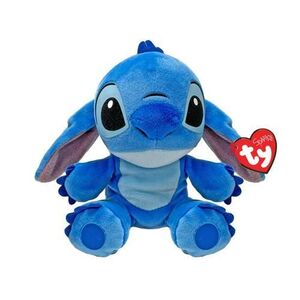 Imagine Jucarie de plus TY Beanie Babies Disney Lilo Stitch, 15cm, Albastru