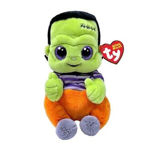 Imagine Jucarie de plus TY Beanie Bellies Victor Monstrul Frankenstein, 15cm