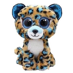 Imagine Jucarie de plus TY Boos Cobalt Leopardul cu pete, 15cm, Albastru