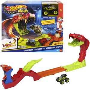 Imagine Set de joaca Hot Wheels Monster Truck - Snake Slam Takedown