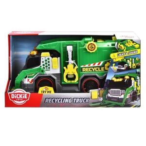 Imagine Camion Dickie Toys, cu lumini si sunete, plastic, Verde