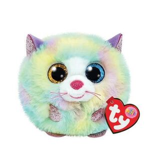 Imagine Jucarie de plus TY Beanie Balls Heather Pisica, 8cm