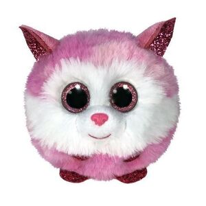 Imagine Jucarie de plus TY Beanie Balls Princess Husky, 8cm, Roz