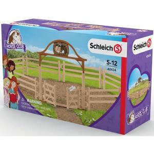 Imagine Set figurine Schleich, Horse Club, Padoc pentru cai cu poarta de intrare