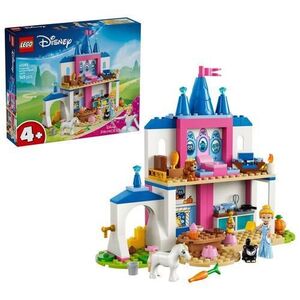 Imagine LEGO® Disney Castelul cu animaluțe al Cenusaresei 43283, 149 de piese