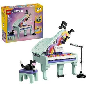 Imagine LEGO® Creator Pian decorativ cu o pisica 31392, 485 de piese