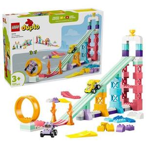 Imagine LEGO® DUPLO Rampe creative cu vehicule 3 în 1 10478, 111 de piese