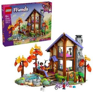 Imagine LEGO® Friends Cabana primitoare în padure toamna 42705, 1229 de piese