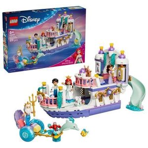 Imagine LEGO® Disney Princess Barca nuntii regale a lui Ariel 43299, 519 de piese