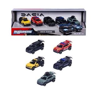 Imagine Set 5 masinute din metal Majorette Dacia Duster, 1: 64