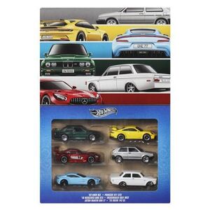 Imagine Set 6 masini Hot Wheels Silver Series Euro Style JLB25