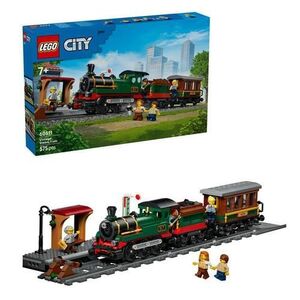 Imagine LEGO® City - Tren cu aburi vintage 60511, 575 piese