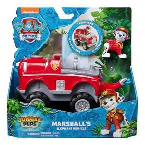 Imagine Set de joaca Spin Master Marshall si Vehicul Elefant, Rosu