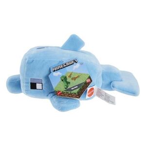 Imagine Figurina de plus Mattel Delfin 20cm, Albastru