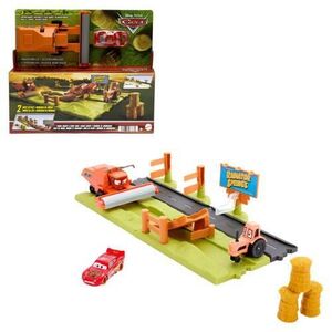 Imagine Set de joaca Disney Cars - Pista de acrobatii Frank escape si Stunt race