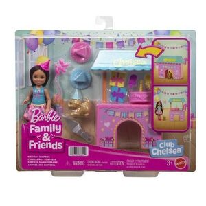 Imagine Set de joaca Barbie Family & friends - Clubul lui Chelsea, Zi de nastere