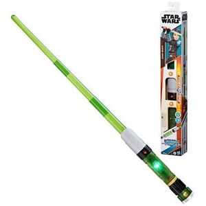 Imagine Sabie luminoasa Hasbro Star Wars, Sabine Wren, Verde
