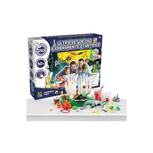 Imagine Joc Hashtag Toys STEAM - Ultra set de 250 experimente stiintifice, lb. romana, +8 ani