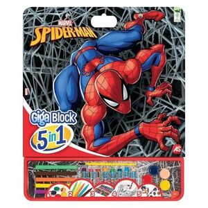 Imagine Set de Pictura Giga Block 5 în 1 Spider-Man Evergreen
