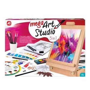 Imagine Set pentru desen 5 In 1 AS Art - Mega Art Studio