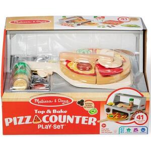 Imagine Set de joaca Melissa & Doug - Top & Bake, Masa de facut pizza