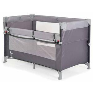 Imagine Patut de copii Moni Next Level, 125 x 65 x 74 cm, 0-15kg, Gri